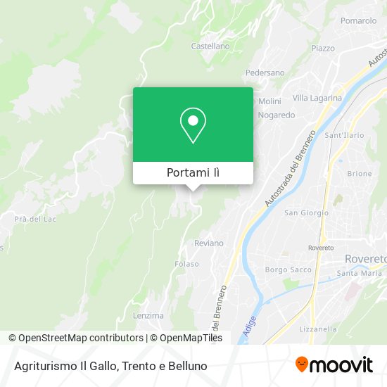 Mappa Agriturismo Il Gallo