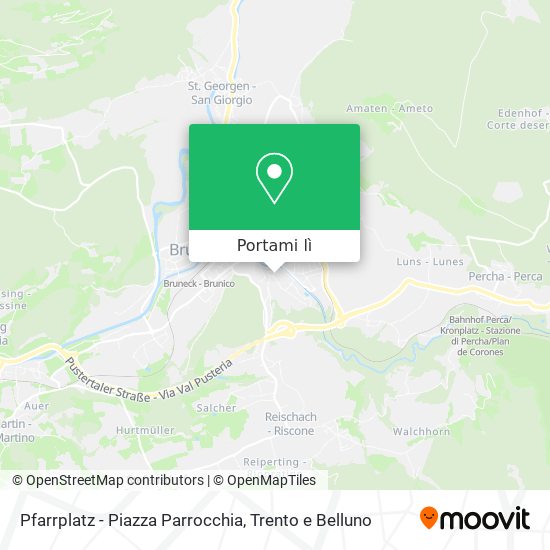 Mappa Pfarrplatz - Piazza Parrocchia