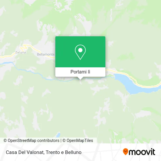 Mappa Casa Del Valonat