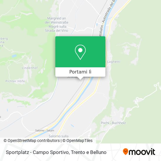 Mappa Sportplatz - Campo Sportivo