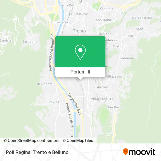 Mappa Poli Regina