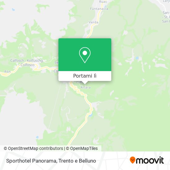 Mappa Sporthotel Panorama