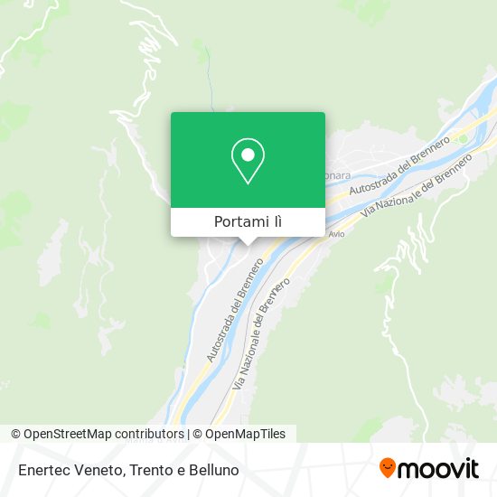 Mappa Enertec Veneto