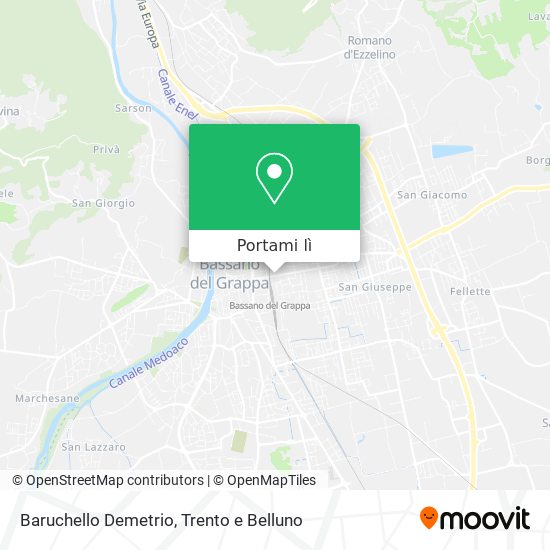 Mappa Baruchello Demetrio