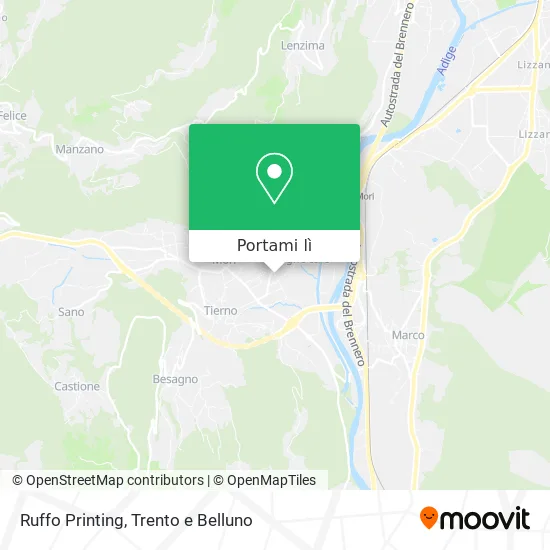 Mappa Ruffo Printing