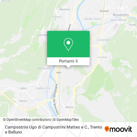 Mappa Campostrini Ugo di Campostrini Matteo e C.