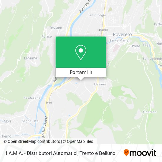 Mappa I.A.M.A. - Distributori Automatici