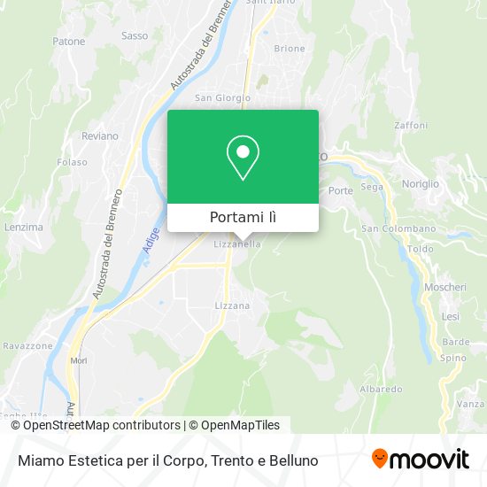 Mappa Miamo Estetica per il Corpo
