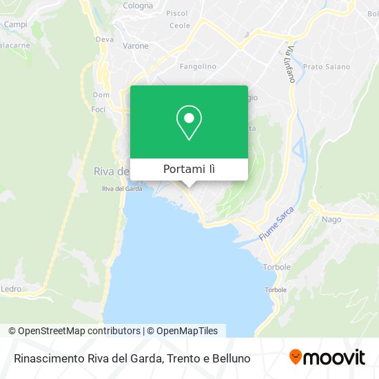 Mappa Rinascimento Riva del Garda