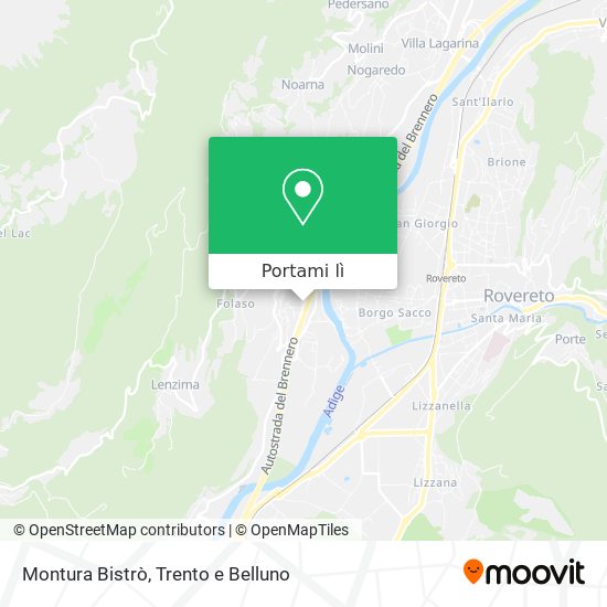 Mappa Montura Bistrò