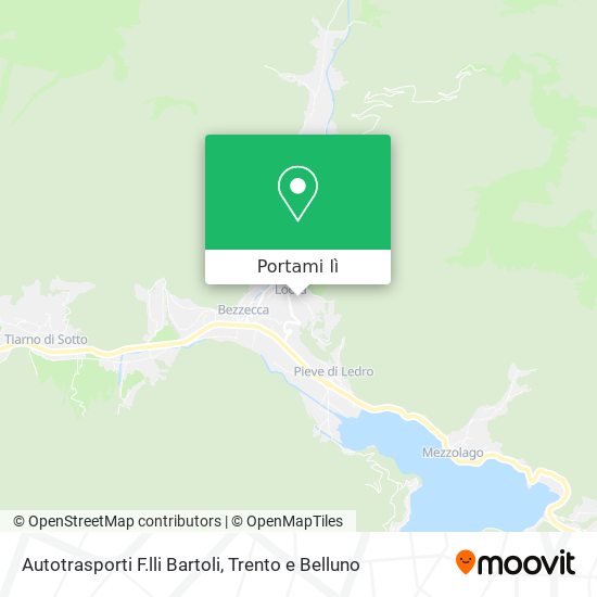Mappa Autotrasporti F.lli Bartoli