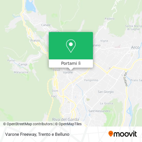 Mappa Varone Freeway
