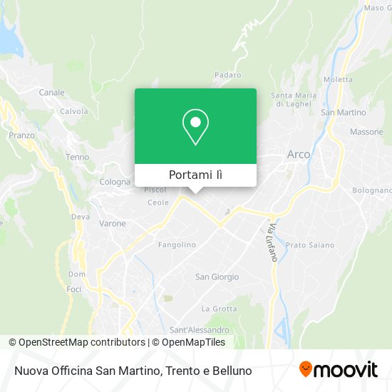 Mappa Nuova Officina San Martino
