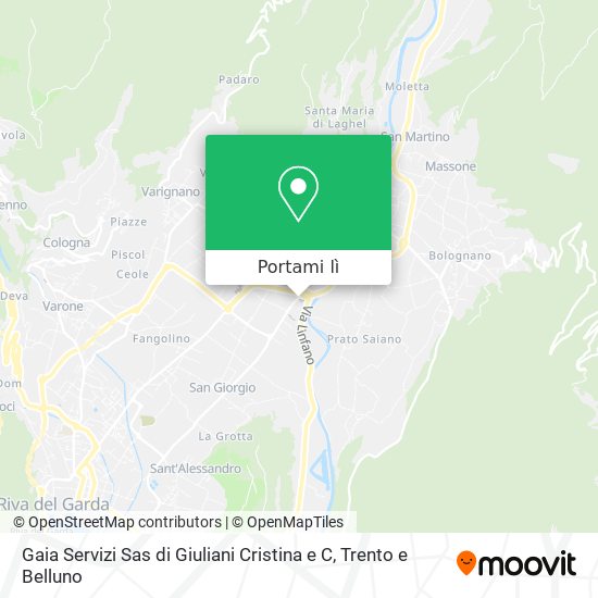 Mappa Gaia Servizi Sas di Giuliani Cristina e C