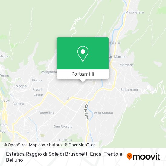 Mappa Estetica Raggio di Sole di Bruschetti Erica