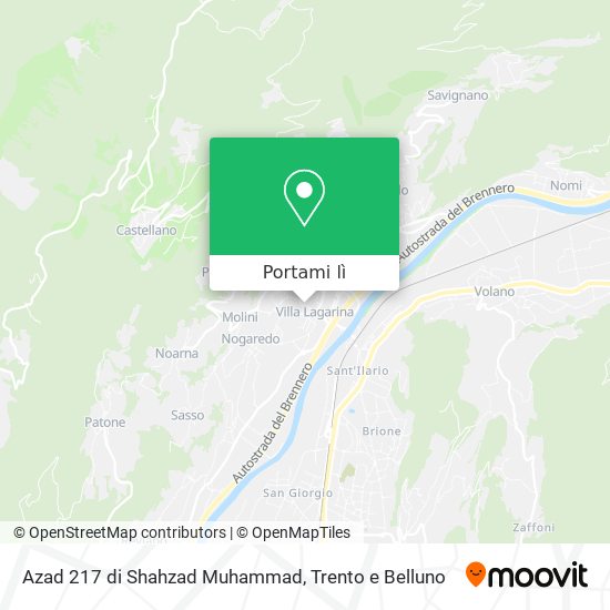 Mappa Azad 217 di Shahzad Muhammad