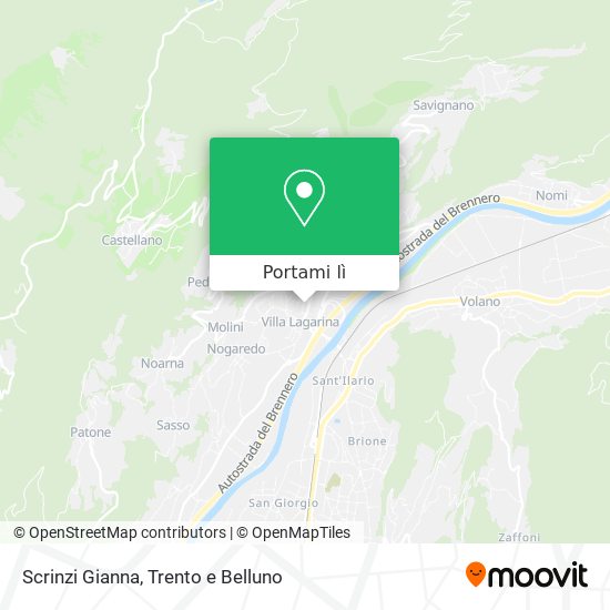 Mappa Scrinzi Gianna