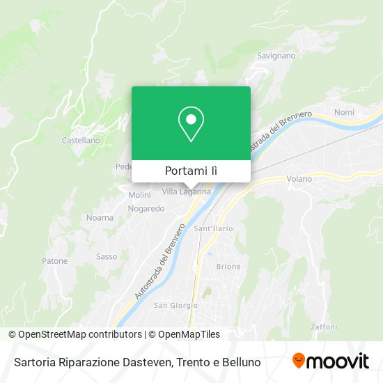 Mappa Sartoria Riparazione Dasteven