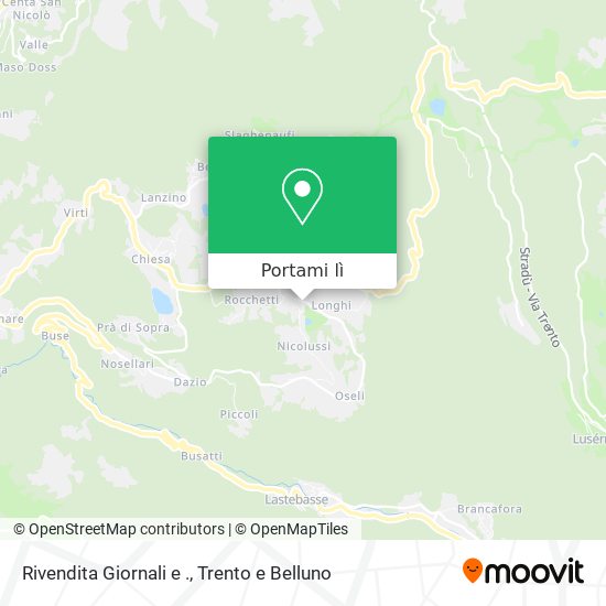 Mappa Rivendita Giornali e .