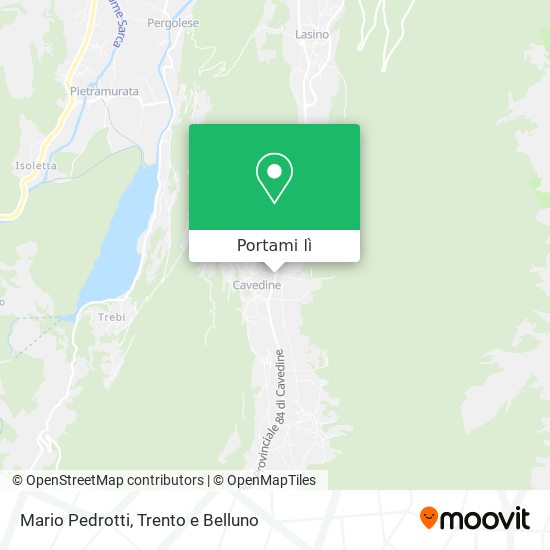 Mappa Mario Pedrotti