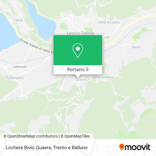 Mappa Lochere Bivio Quaere