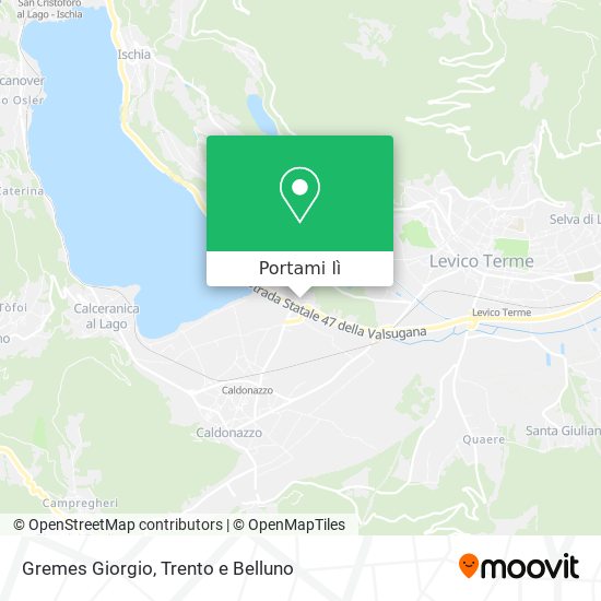 Mappa Gremes Giorgio