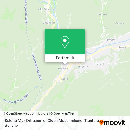 Mappa Salone Max Diffusion di Cloch Massimiliano