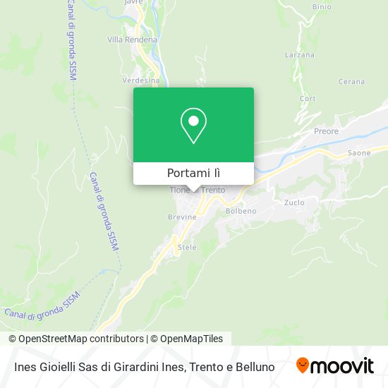 Mappa Ines Gioielli Sas di Girardini Ines