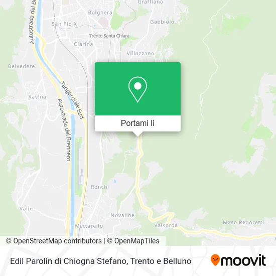 Mappa Edil Parolin di Chiogna Stefano