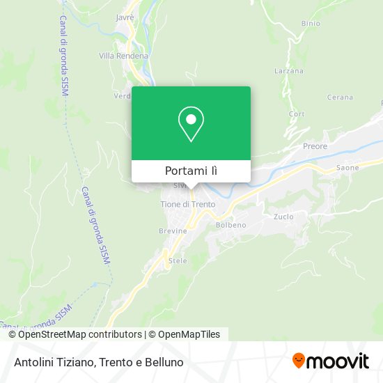Mappa Antolini Tiziano