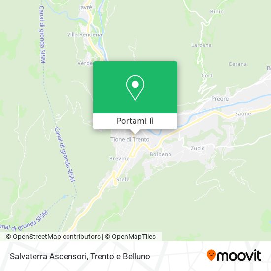 Mappa Salvaterra Ascensori