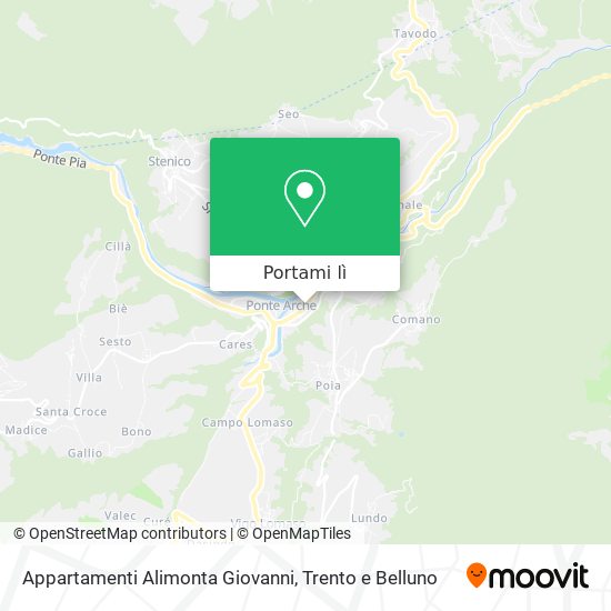 Mappa Appartamenti Alimonta Giovanni