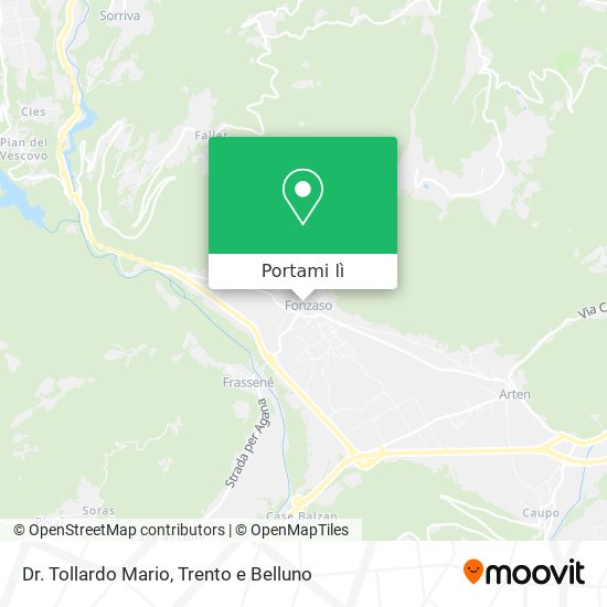 Mappa Dr. Tollardo Mario