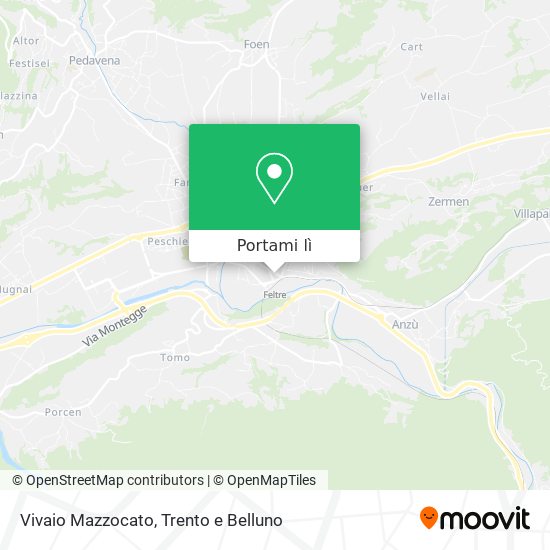 Mappa Vivaio Mazzocato