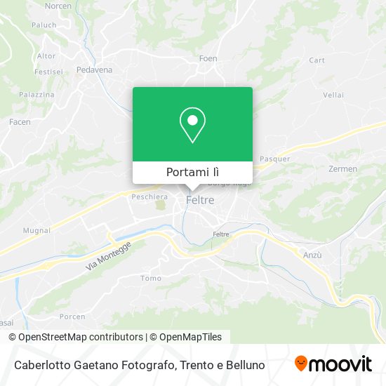 Mappa Caberlotto Gaetano Fotografo