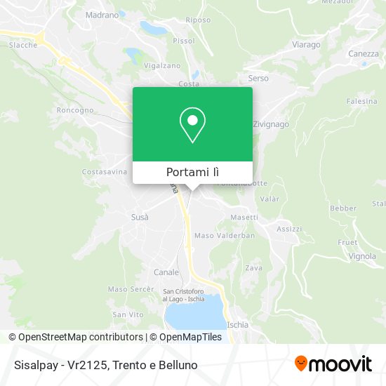 Mappa Sisalpay - Vr2125