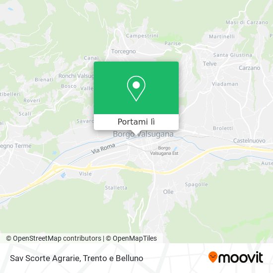 Mappa Sav Scorte Agrarie