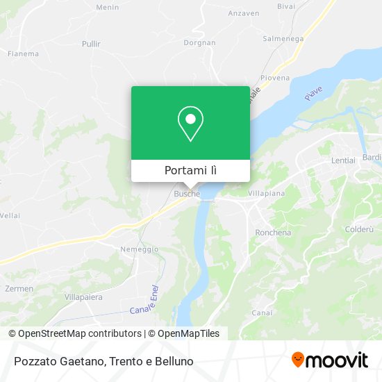 Mappa Pozzato Gaetano