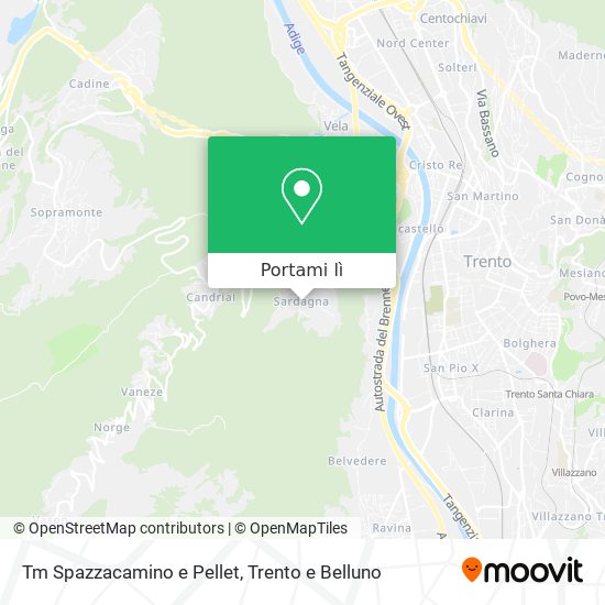 Mappa Tm Spazzacamino e Pellet