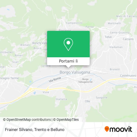 Mappa Frainer Silvano