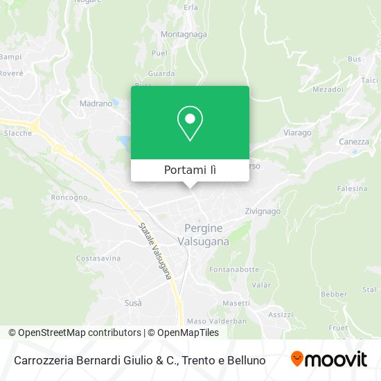 Mappa Carrozzeria Bernardi Giulio & C.