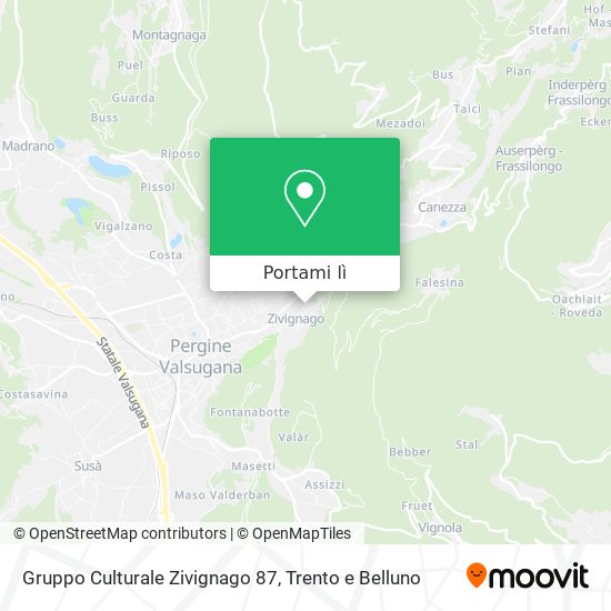 Mappa Gruppo Culturale Zivignago 87
