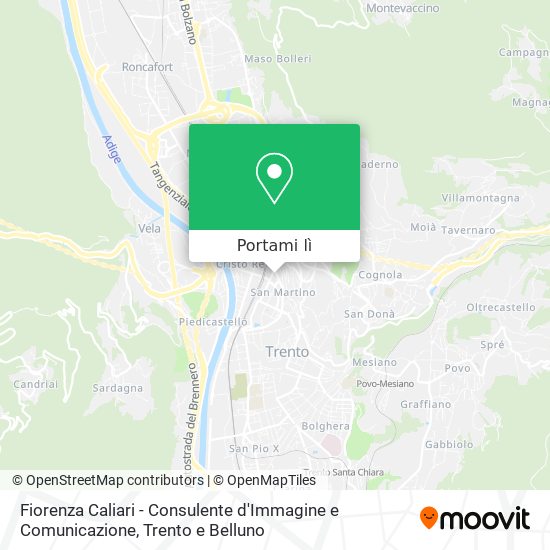 Mappa Fiorenza Caliari - Consulente d'Immagine e Comunicazione
