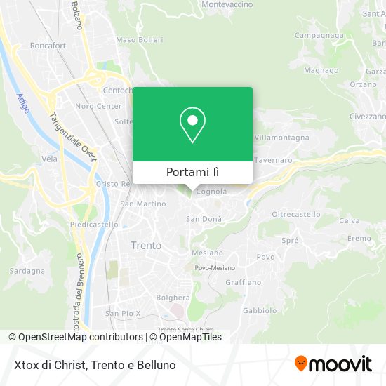 Mappa Xtox di Christ