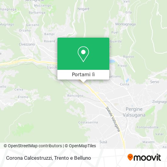 Mappa Corona Calcestruzzi