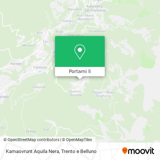 Mappa Kamaovrunt Aquila Nera