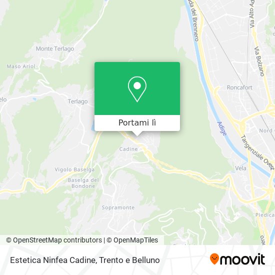 Mappa Estetica Ninfea Cadine