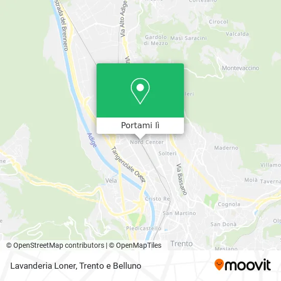 Mappa Lavanderia Loner