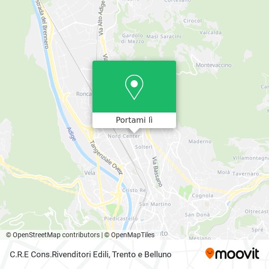 Mappa C.R.E Cons.Rivenditori Edili