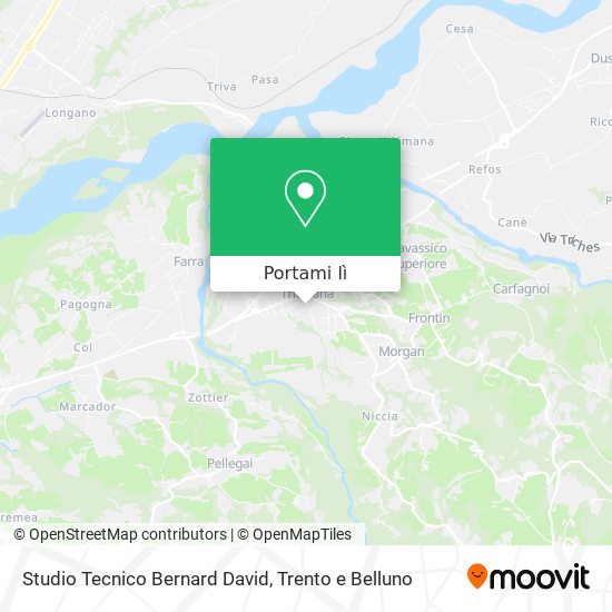 Mappa Studio Tecnico Bernard David